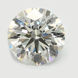 Round diamond — real photo
