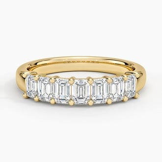 Grace Seven Stone Emerald Diamond Ring (1 ct. tw.)