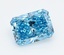 1.53 Ct. Fancy Vivid  Blue Radiant Lab Grown Diamond