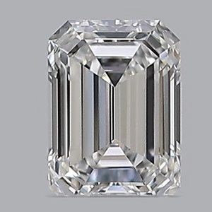 Emerald diamond — real photo