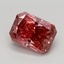 1.07 Ct. Fancy Vivid Pink Radiant Lab Grown Diamond