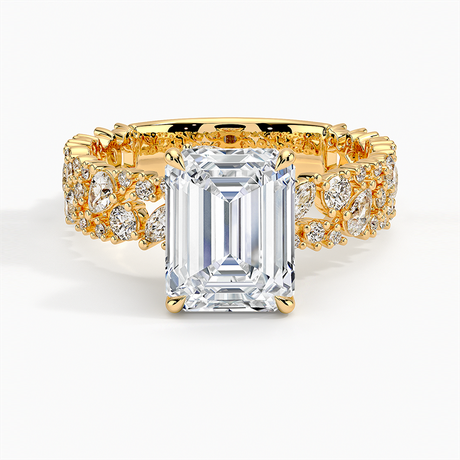 18K Yellow Gold Glacé Diamond Ring (3/4 ct. tw.)