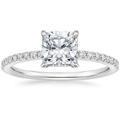 18K White Gold Luxe Ballad Perfect Fit Diamond Bridal Set