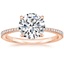 14K Rose Gold Luxe Everly Diamond Ring (1/3 ct. tw.), smalltop view