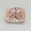 2.07 Ct. Fancy Intense Pink Cushion Lab Grown Diamond