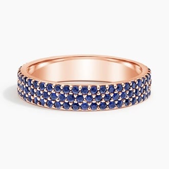 Ballad Multi Row Sapphire Ring
