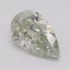 1.00 Ct. Fancy Light Grayish Greenish Yellow Pear Diamond