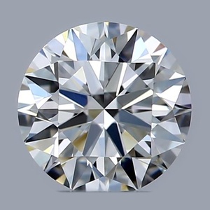 Round diamond — real photo