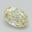 1.40 Ct. Fancy Light  Yellow Oval Lab Grown Diamond