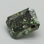 2.11 Ct. Fancy Vivid Green Radiant Lab Grown Diamond