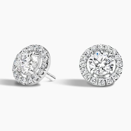 Lab Grown Diamond Halo Stud Earrings (2 1/2 ct. tw.)
