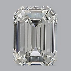 Emerald diamond — real photo