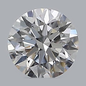 Round diamond — real photo