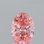 1.54 Ct. Fancy Vivid Pink Oval Lab Grown Diamond