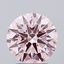 2.96 Ct. Fancy Intense Pink Round Lab Grown Diamond