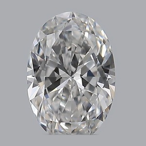 Oval diamond — real photo