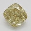 1.52 Ct. Fancy Brown-Yellow Cushion Diamond