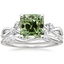 Platinum Willow Diamond Ring (1/8 ct. tw.) with Winding Willow Diamond Ring (1/8 ct. tw.)