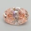 2.07 Ct. Fancy Vivid Pink Oval Lab Grown Diamond