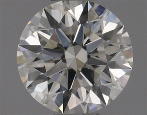 Round diamond — real photo