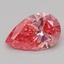 1.03 Ct. Fancy Vivid Pink Pear Lab Grown Diamond