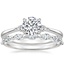 18K White Gold Aria Diamond Ring (1/10 ct. tw.) with Joelle Diamond Ring