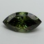 8.00 Ct. Fancy Deep Green Marquise Lab Grown Diamond