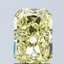 2.06 Ct. Fancy Vivid Yellow Radiant Lab Grown Diamond