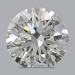 Round diamond — real photo