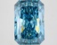 5.09 Ct. Fancy Vivid Blue Radiant Lab Grown Diamond