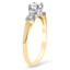 The Oakley Ring, smalltop view on a hand