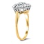The Mellisandre Ring, smalltop view on a hand