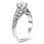 The Lang Ring, smalltop view on a hand