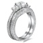 Antique Inspired Contoured Wedding Ring, smallview