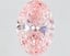 5.88 Ct. Fancy Vivid Pink Oval Lab Grown Diamond