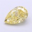 1.91 Ct. Fancy Yellow Pear Lab Grown Diamond