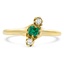 Victorian Emerald Vintage Ring
