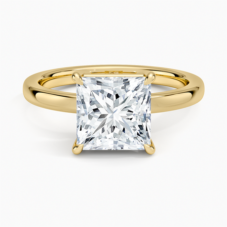 Dara Low-Profile Solitaire Ring
