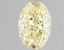 1.22 Ct. Fancy Intense Yellow Oval Lab Grown Diamond
