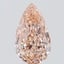 3.49 Ct. Fancy Intense Brownish Orange Pear Lab Grown Diamond