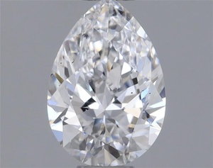 Pear diamond — real photo