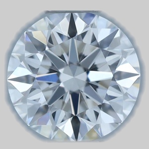 Round diamond — real photo