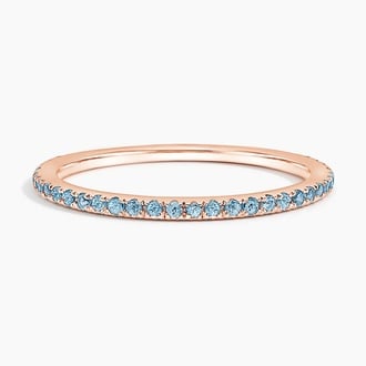 Luxe Ballad Swiss Blue Topaz Ring