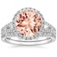 PT Morganite Fortuna Diamond Bridal Set (2/3 ct. tw.), smalltop view