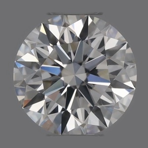 Round diamond — real photo