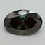 5.00 Ct. Fancy Deep Green Oval Lab Grown Diamond