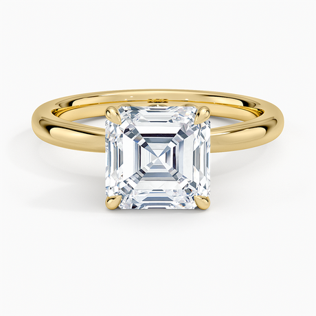 Petal 2mm Solitaire Engagement Ring