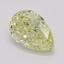 1.04 Ct. Fancy Yellow Pear Diamond