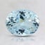 7.8x6.1mm Unheated Oval Aquamarine