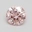 0.70 Ct. Fancy Intense Pink Round Lab Grown Diamond
